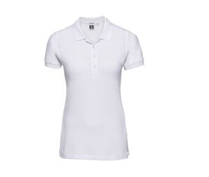 Russell JZ565 - Ladies' Stretch Polo White
