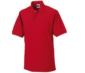 Russell JZ599 - Heardwearing Polycotton Polo Classic Red
