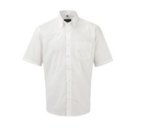 Russell Collection JZ933 - Mens Short Sleeve Easy Care Oxford Shirt