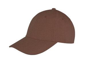 Result RC081 - Memphis Brushed Cotton Low Profile Cap Chocolate Brown