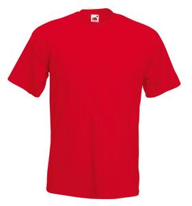 Fruit of the Loom SC210 - T-shirt super premium Czerwony