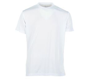 Sans Étiquette SE100 - Sportowy T-shirt bez nadruku Biały