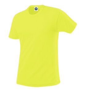 Starworld SW304 - Koszulka fitness Fluorescencyjny żółty