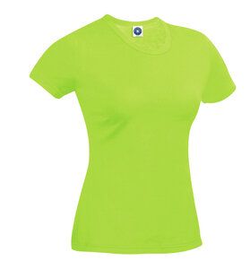 Starworld SW404 - Women's Performance T-Shirt Fluorescent Green