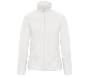 B&C BC51F - Veste Polaire Femme Zippée Blanc