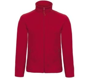 B&C BC51F - Women's zipped fleece jacket Red