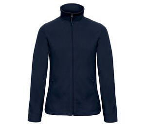 B&C BC51F - Women's zipped fleece jacket Navy