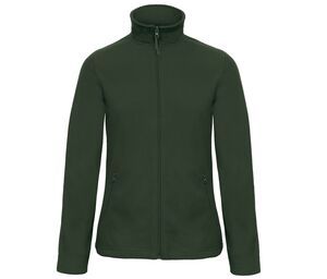 B&C BC51F - Women's zipped fleece jacket Forest Green
