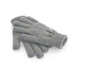 Beechfield BF490 - TouchScreen Smart Gloves Heather Grey