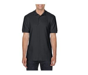 Gildan GN858 - Men's Premium Pique Cotton Polo Shirt Black