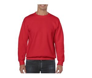 Gildan GN910 - Herren Sweatshirt mit Rundhalsausschnitt Rot