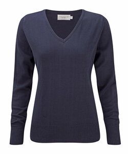 Russell Collection JZ10F - Ladies V-Neck Pullover