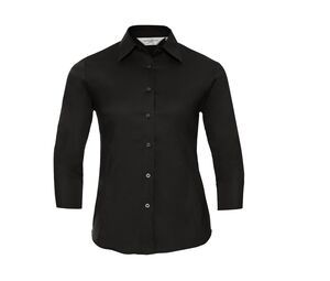 Russell Collection JZ46F - Ladies 3/4 Sleeve Fitted Shirt