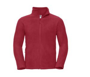 Russell JZ870 - Men's Full Zip Outdoor Fleece Classic Red