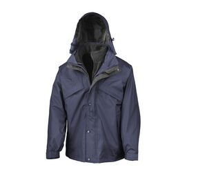 Result RS068 - 3-In-I Zip And Clip Jacket Marinha