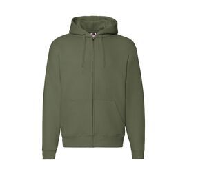 Fruit of the Loom SC274 - Zip Hooded Sweat (62-034-0) Classic Olive