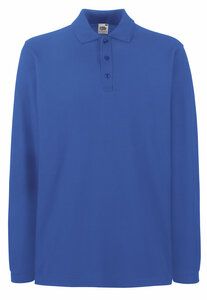 Fruit of the Loom SC384 - Premium Polo Long Sleeve (63-310-0) Royal Blue