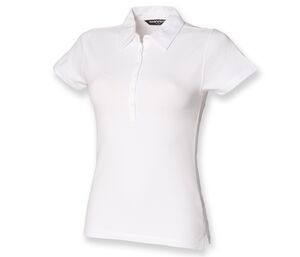 Skinnifit SK042 - Camiseta Polo Stretch Para Mujer