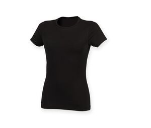 Skinnifit SK121 - Czuj się dobrze- kobieca koszulka Czarny