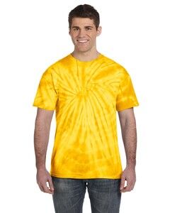 Tie-Dye CD101 - Adult 5.4 oz., 100% Cotton Spider Tie Dye T-shirt Spider Gold