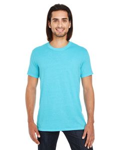 Threadfast 130A - Unisex Pigment Dye Short-Sleeve T-Shirt Lagoon Blue