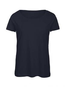 B&C BC056 - Camiseta Feminina Tri-Blend