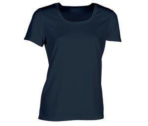 Sans Étiquette SE101 - No Label Sport Tee-shirt Women Navy