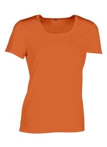 Sans Étiquette SE101 - No Label Sport Tee-shirt Women Fluorescent Orange