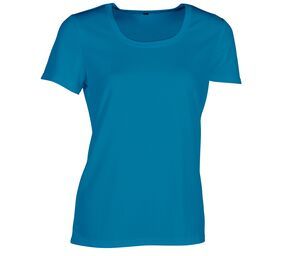 Sans Étiquette SE101 - No Label Sport Tee-shirt Women Electric Blue