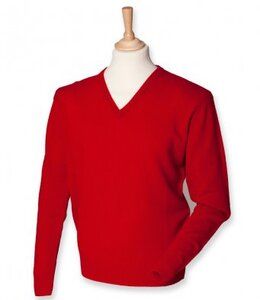 Henbury H730 - Lambswool V Neck Sweater