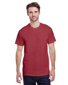 Gildan 2000 - Adult Ultra Cotton® T-Shirt Heather Cardinal