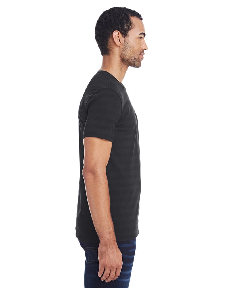 Threadfast 152A - Men's Invisible Stripe Short-Sleeve T-Shirt
