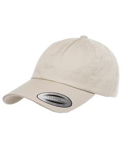 Yupoong 6245CM - Adult Low-Profile Cotton Twill Dad Cap Stone
