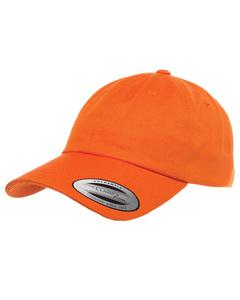Yupoong 6245CM - Adult Low-Profile Cotton Twill Dad Cap Orange