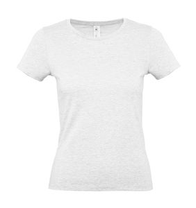 B&C BC02T - Camiseta feminina 100% algodão Cinzas