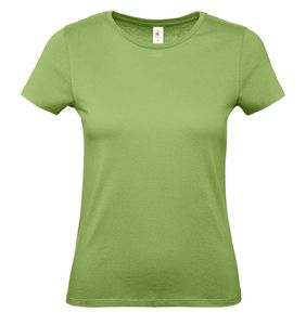 B&C BC02T - Camiseta feminina 100% algodão Pistache