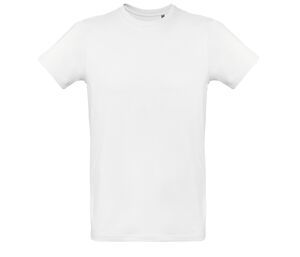 B&C BC048 - Camiseta masculina de algodão orgânico Branco