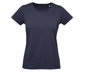 B&C BC049 - Camiseta Feminina 100% Algodão Orgânico Urban Navy