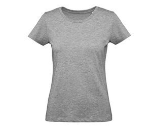 B&C BC049 - Camiseta Feminina 100% Algodão Orgânico Sport Grey