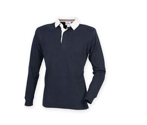 Front row FR104 - Mens Premium Superfit Rugby Navy