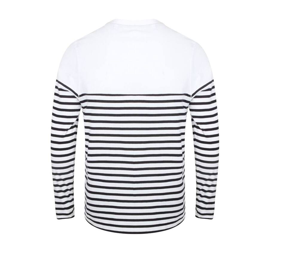 Front Row FR134 - Long sleeved Breton Striped T