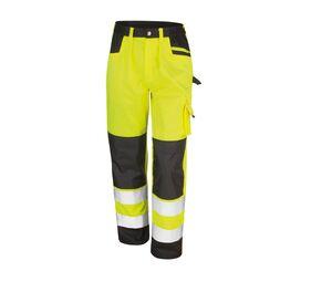 Result RS327 - Safety Cargo Trouser Fluorescent Yellow