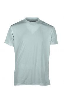 Sans Étiquette SE100 - Sportowy T-shirt bez nadruku Srebny