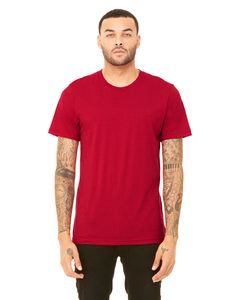 Bella+Canvas 3413C - Unisex Triblend Short-Sleeve T-Shirt Solid Red Triblend