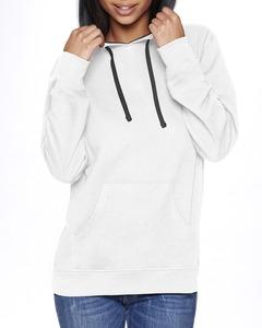 Next Level 9301 - Unisex French Terry Pullover Hoody Wht/Hthr Gray