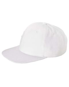 Yupoong 6363V - Adult Brushed Cotton Twill Mid-Profile Cap Blanc