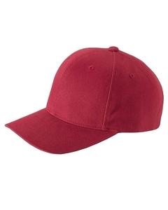 Yupoong 6363V - Adult Brushed Cotton Twill Mid-Profile Cap Rouge