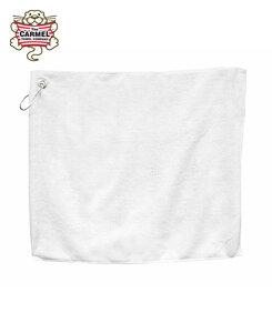 Liberty Bags C1518MGH - Microfiber Golf Towel with Grommet and Hook Blanco