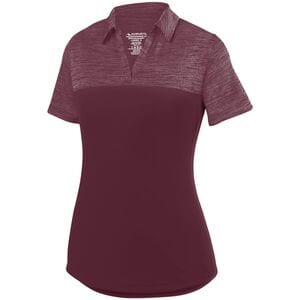 Augusta Sportswear 5413 -  Remera Polo Shalow Tonal para mujeres