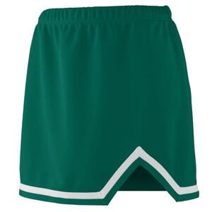 Augusta Sportswear 9126 - Girls Energy Skirt Dark Green/White
